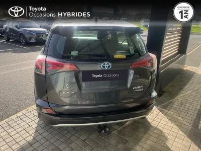 TOYOTA RAV4 197 Hybride Dynamic 2WD CVT occasion 2017 - Photo 4