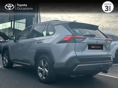 TOYOTA RAV4 Hybride 218ch Dynamic 2WD Pack Techno occasion 2019 - Photo 2