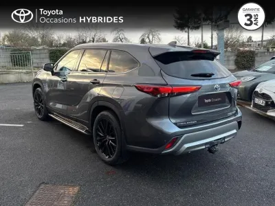 TOYOTA Highlander 2.5 Hybrid 248ch Lounge AWD-I MY23 occasion 2023 - Photo 2