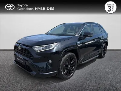 TOYOTA RAV4 Hybride 218ch Black Edition 2WD MY21 occasion 2021 - Photo 1