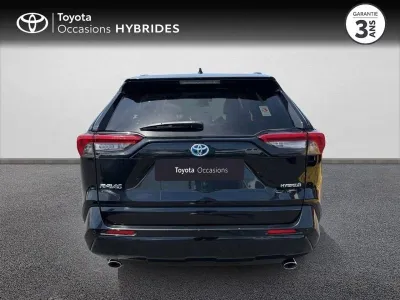 TOYOTA RAV4 Hybride 218ch Black Edition 2WD MY21 occasion 2021 - Photo 4