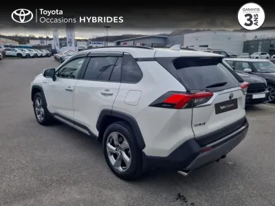 TOYOTA RAV4 Hybride 218ch Lounge 2WD occasion 2019 - Photo 2