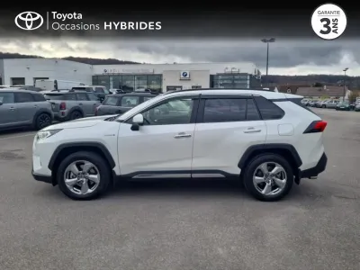 TOYOTA RAV4 Hybride 218ch Lounge 2WD occasion 2019 - Photo 3