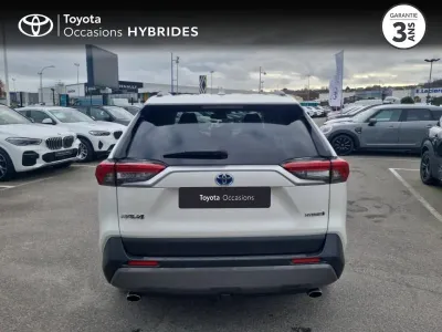 TOYOTA RAV4 Hybride 218ch Lounge 2WD occasion 2019 - Photo 4