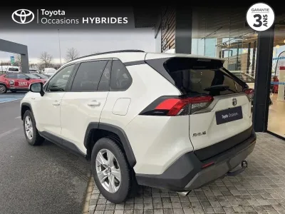 TOYOTA RAV4 Hybride 218ch Dynamic 2WD occasion 2019 - Photo 2