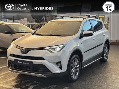 TOYOTA RAV4 197 Hybride Lounge 2WD CVT occasion 2016 - Photo 1