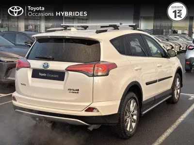 TOYOTA RAV4 197 Hybride Lounge 2WD CVT occasion 2016 - Photo 2