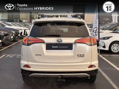 TOYOTA RAV4 197 Hybride Lounge 2WD CVT occasion 2016 - Photo 4