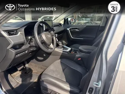 TOYOTA RAV4 Hybride 222ch Lounge AWD-i MY20 occasion 2021 - Photo 3