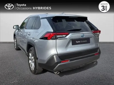 TOYOTA RAV4 Hybride 222ch Lounge AWD-i MY20 occasion 2021 - Photo 2