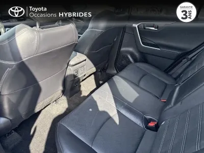 TOYOTA RAV4 Hybride 222ch Lounge AWD-i MY20 occasion 2021 - Photo 4