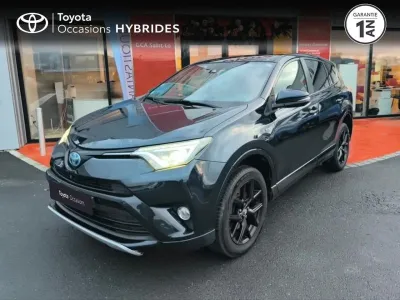 TOYOTA RAV4 HYBRID 44211 ZO1 S/2WD 05 EXCLUSIVE NOIR occasion 2016 - Photo 1