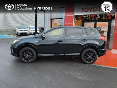 TOYOTA RAV4 HYBRID 44211 ZO1 S/2WD 05 EXCLUSIVE NOIR occasion 2016 - Photo 3