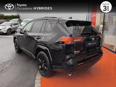 TOYOTA RAV4 Hybride 218ch Black Edition 2WD MY21 occasion 2021 - Photo 2