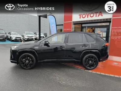 TOYOTA RAV4 Hybride 218ch Black Edition 2WD MY21 occasion 2021 - Photo 3
