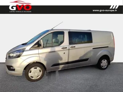 FORD Transit Custom Fg 320 L2H1 2.0 EcoBlue 130 S&amp;S Cabine Approfondie Trend Business BVA6 7cv occasion 2023 - Photo 2