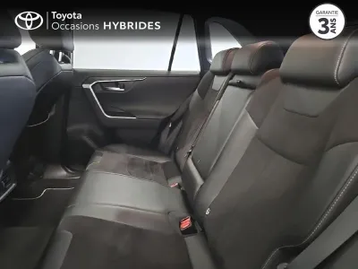 TOYOTA RAV4 Hybride 222ch Black Edition AWD-i MY21 occasion 2021 - Photo 4
