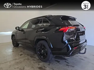 TOYOTA RAV4 Hybride 222ch Black Edition AWD-i MY21 occasion 2021 - Photo 2