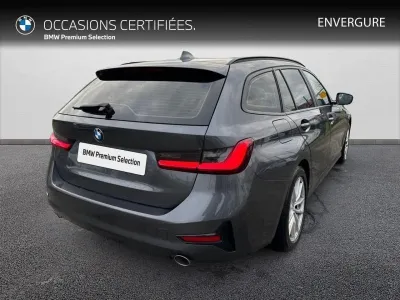 BMW Série 3 Touring 318dA MH 150ch Lounge occasion 2021 - Photo 2