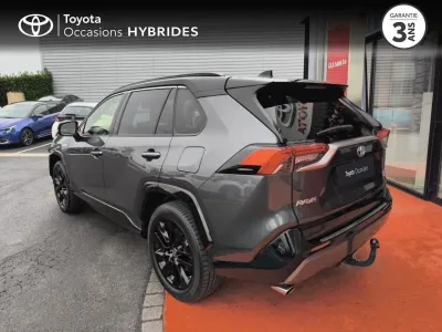 TOYOTA RAV4 Hybride 222ch Collection AWD-i MY21 occasion 2022 - Photo 2