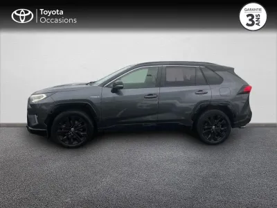 TOYOTA RAV4 Hybride 222ch Collection AWD-i MY21 occasion 2021 - Photo 3
