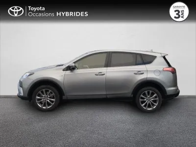 TOYOTA RAV4 197 Hybride Lounge 2WD CVT occasion 2018 - Photo 3