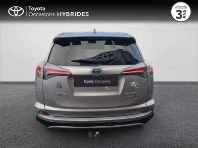 TOYOTA RAV4 197 Hybride Lounge 2WD CVT occasion 2018 - Photo 4