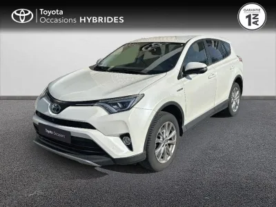 TOYOTA RAV4 197 Hybride Lounge AWD CVT occasion 2017 - Photo 1