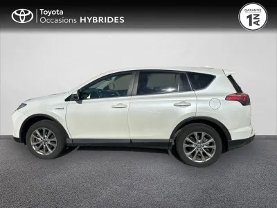 TOYOTA RAV4 197 Hybride Lounge AWD CVT occasion 2017 - Photo 3