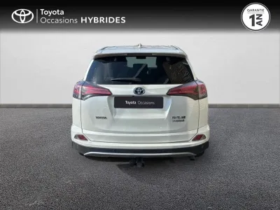TOYOTA RAV4 197 Hybride Lounge AWD CVT occasion 2017 - Photo 4