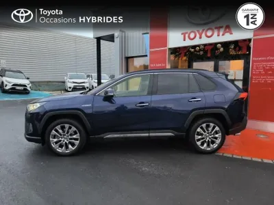 TOYOTA RAV4 Hybride 218ch Lounge 2WD MY20 occasion 2021 - Photo 3
