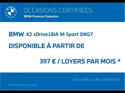 BMW X2 sDrive18iA 140ch M Sport DKG7 Euro6d-T occasion 2020 - Photo 4