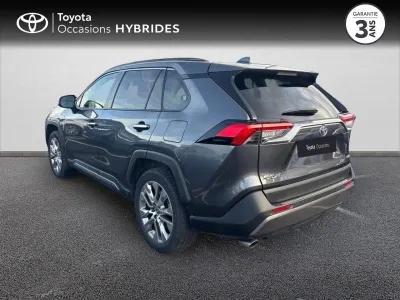 TOYOTA RAV4 Hybride 218ch Lounge 2WD MY21 occasion 2022 - Photo 2