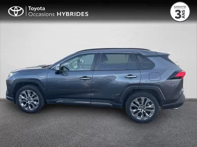 TOYOTA RAV4 Hybride 218ch Lounge 2WD MY21 occasion 2022 - Photo 3