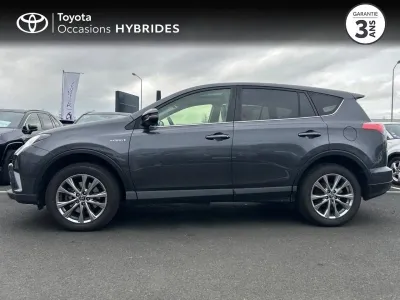 TOYOTA RAV4 197 Hybride Lounge AWD CVT RC18 occasion 2018 - Photo 3