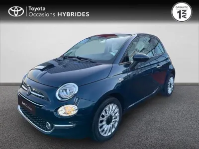 FIAT 500C 1.2 8v 69ch Eco Pack Lounge occasion 2019 - Photo 1