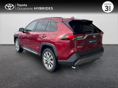 TOYOTA RAV4 Hybride 218ch Lounge 2WD MY21 occasion 2021 - Photo 2