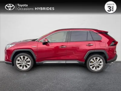 TOYOTA RAV4 Hybride 218ch Lounge 2WD MY21 occasion 2021 - Photo 3