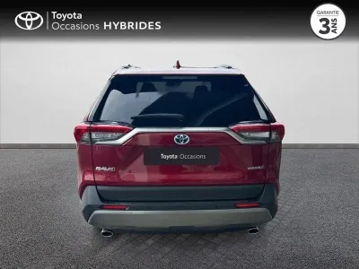 TOYOTA RAV4 Hybride 218ch Lounge 2WD MY21 occasion 2021 - Photo 4