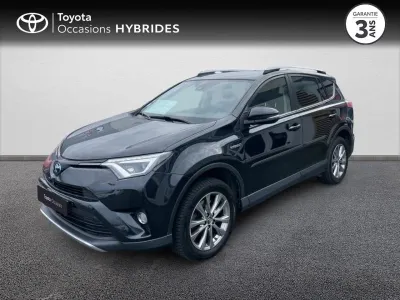 TOYOTA RAV4 197 Hybride Lounge AWD CVT occasion 2018 - Photo 1