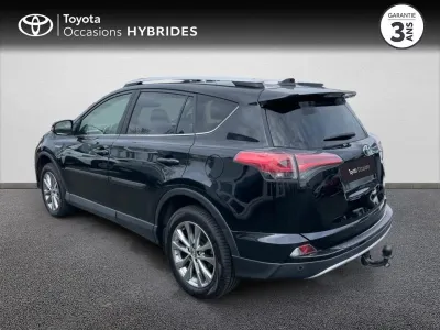 TOYOTA RAV4 197 Hybride Lounge AWD CVT occasion 2018 - Photo 2