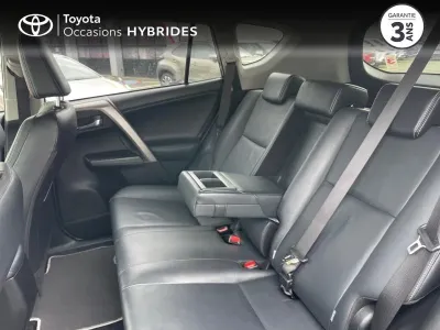 TOYOTA RAV4 197 Hybride Lounge AWD CVT occasion 2018 - Photo 4