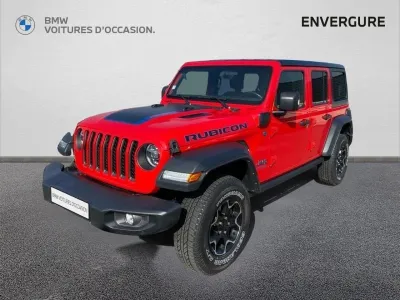 JEEP Wrangler Unlimited 2.0 T 380ch 4xe Rubicon Rock-Trac occasion 2021 - Photo 1