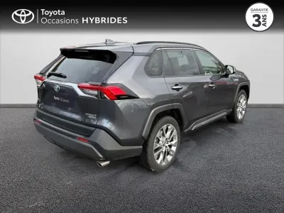 TOYOTA RAV4 Hybride 222ch Lounge AWD-i MY21 occasion 2021 - Photo 4