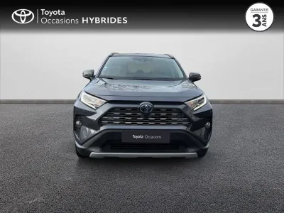 TOYOTA RAV4 Hybride 222ch Lounge AWD-i MY21 occasion 2021 - Photo 3
