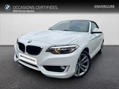 BMW Série 2 Cabriolet 218dA 150ch Lounge occasion 2016 - Photo 1
