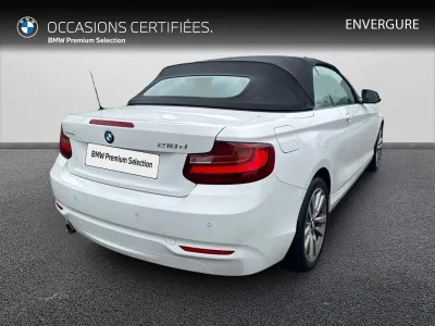 BMW Série 2 Cabriolet 218dA 150ch Lounge occasion 2016 - Photo 2