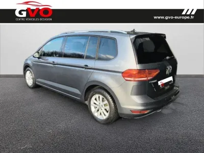 VOLKSWAGEN Touran 1.6 TDI 115ch BlueMotion Technology FAP Confortline DSG7 7 places occasion 2017 - Photo 2