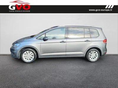 VOLKSWAGEN Touran 1.6 TDI 115ch BlueMotion Technology FAP Confortline DSG7 7 places occasion 2017 - Photo 3