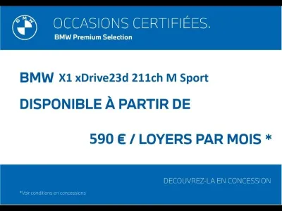 BMW X1 xDrive23d 211ch M Sport First Edition Exclusive A occasion 2022 - Photo 4